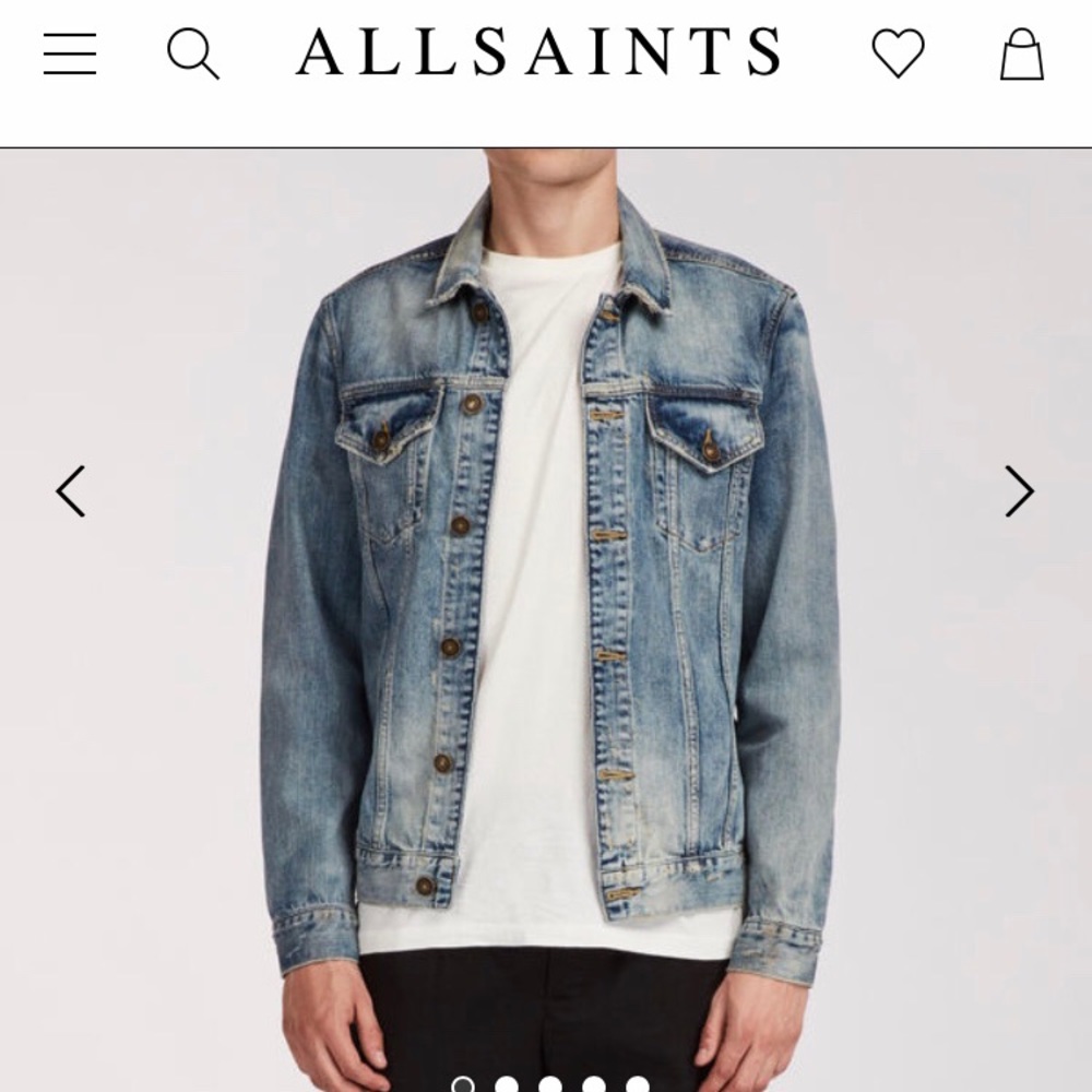 Men’s Allsaints denim jacket